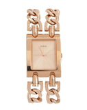 Guess Mod Heavy Metal Rose Gold Dial Rose Gold Steel Strap Watch For Women - W1117L3 Authentic Buy Shop Now