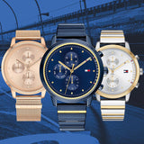 Tommy Hilfiger Blake Blue Dial Blue Steel Strap Watch for Women - 1781893 Authentic Buy Shop Now