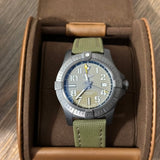 Breitling Avenger Automatic GMT 45 Night Mission Green Dial Green Nylon Strap Watch for Men - V323952A1L1X1 Authentic Buy Shop Now