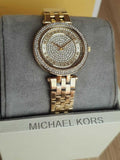 Michael Kors Darci Gold Dial Gold Steel Strap Watch for Women - MK3445 Authentic Buy Shop Now
