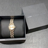 Marc Jacobs Henry Dinky Gold Dial Gold Steel Strap Watch for Women - MBM3199 Authentic Buy Shop Now