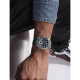 Guess Headliner Multifunction Blue Dial Silver Steel Strap Watch For Men - GW0572G1 Authentic Buy Shop Now