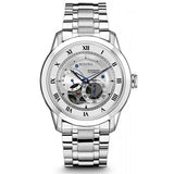 Bulova BVA Series Dual Aperture Silver Dial Silver Steel Strap Watch for Men - 96A118 Authentic Buy Shop Now