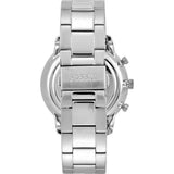 Fossil Neutra Chronograph Black Dial Silver Steel Strap Watch for Men - FS5384 Authentic Buy Shop Now