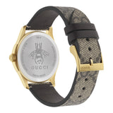Gucci G Timeless Eye Beige Dial Beige Leather Strap Watch For Men - YA1264022 Authentic Buy Shop Now