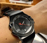 Maserati Potenza 42mm Black Analog Dial Black Strap Watch For Men - R8853108003 Authentic Buy Shop Now