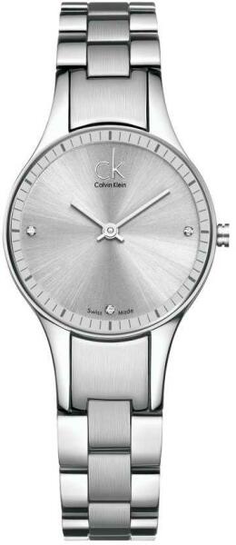 Calvin Klein Simplicity Silver Dial Silver Steel Strap Watch for Women - K4323141 Authentic Buy Shop Now