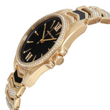 Michael Kors Whitney Quartz Black Dial Two Tone Steel Strap Watch For Women - MK6743 Authentic Buy Shop Now