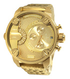 Diesel Big Daddy Analog Gold Dial Gold Stainless Steel Watch For Men - DZ7287 Authentic Buy Shop Now