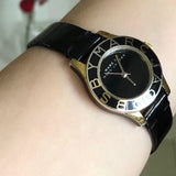 Marc Jacobs Blade Black Dial Black Leather Strap Watch for Women - MBM1159 Authentic Buy Shop Now
