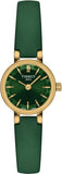 Tissot Lovely Round Green Mother of Pearl Dial Green Leather Strap Watch for Women - T140.009.36.091.00 Authentic Buy Shop Now