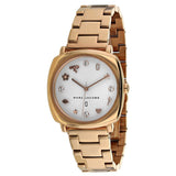 Marc Jacobs Mandy White Dial Rose Gold Steel Strap Watch for Women - MJ3574 Authentic Buy Shop Now