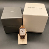 Emporio Armani Gioia Quartz Mother of Pearl Dial Rose Gold Steel Strap Watch For Women - AR11389 Authentic Buy Shop Now