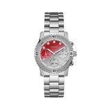 Guess Confetti Diamonds Silver Dial Silver Steel Strap Watch for Women - W0774L7 Authentic Buy Shop Now