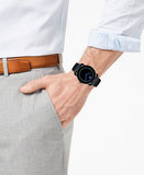 Movado Bold TR90 Black Dial Black Leather Strap Watch For Men - 3600307 Authentic Buy Shop Now