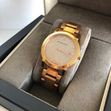Burberry The City Rose Gold Dial Rose Gold Steel Strap Watch for Women - BU9034 Authentic Buy Shop Now