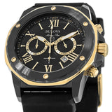 Bulova Marine Star Chronograph Black Dial Black Rubber Strap Watch for Men - 98B278 Authentic Buy Shop Now