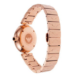 Emporio Armani Mother of Pearl Dial Rose Gold Steel Strap Watch For Women - AR11236 Authentic Buy Shop Now