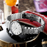 Longines La Grande Classique White Dial Silver Steel Strap Watch for Women - L4.209.4.71.6 Authentic Buy Shop Now