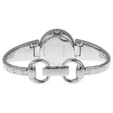 Gucci Guccissima Quartz Silver Dial Silver Steel Strap Watch For Women - YA134502 Authentic Buy Shop Now