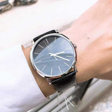 Calvin Klein Posh Black Dial Black Leather Strap Watch for Men - K8Q311C1 Authentic Buy Shop Now