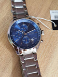 Hugo Boss Grand Prix Blue Dial Silver Steel Strap Watch for Men - 1513478 Authentic Buy Shop Now