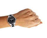 Tag Heuer Aquaracer Quartz Black Dial Two Tone Steel Strap Watch for Women - WAY131C.BA0913 Authentic Buy Shop Now