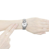 Marc Jacobs Mini Amy White Dial Silver Steel Strap Watch for Women - MBM3055 Authentic Buy Shop Now