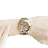 Guess BFF Multifunction Rose Gold Dial Rose Gold Steel Strap Watch for Women - W0231L4 Authentic Buy Shop Now