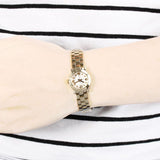Marc Jacobs Amy Dinky White Dial Gold Steel Strap Watch for Women - MBM3226 Authentic Buy Shop Now