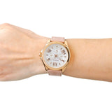Fossil Cecile White Dial Beige Leather Strap Watch for Women - AM4532 Authentic Buy Shop Now