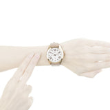 Fossil Cecile Champagne Dial Grey Leather Strap Watch for Women - AM4529 Authentic Buy Shop Now