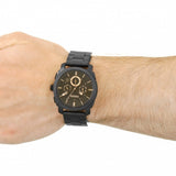 Fossil Machine Chronograph Black Dial Black Steel Strap Watch for Men - FS4682 Authentic Buy Shop Now