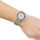 Movado Bold Silver Dial Two Tone Steel Strap Watch For Women - 3600256 Authentic Buy Shop Now