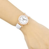 Coach Madison White Dial White Leather Strap Watch for Women - 14502401 Authentic Buy Shop Now