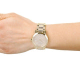 Burberry The City Gold Dial Gold Steel Strap Watch for Women - BU9145 Authentic Buy Shop Now