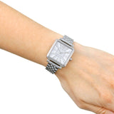 Marc Jacobs Vic Silver Dial Silver Steel Strap Watch for Women - MJ3461 Authentic Buy Shop Now