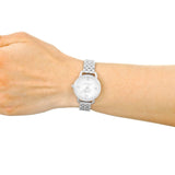 Coach Delancey Mother of Pearl Dial Silver Steel Strap Watch for Women - 14502477 Authentic Buy Shop Now