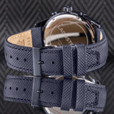 Lacoste Apext Blue Dial Blue Leather Strap Watch for Men - 2011297 Authentic Buy Shop Now