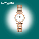Longines La Grande Classique De Longines White Dial Two Tone Steel Strap Watch for Women - L4.209.1.92.7 Authentic Buy Shop Now