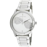 Michael Kors Harman Analog Silver Dial Silver Steel Strap Watch For Women - MK3672 Authentic Buy Shop Now