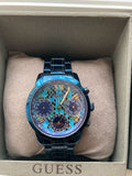 Guess Sunrise Multifunction Blue Dial Blue Steel Strap Watch for Women - W0448L10 Authentic Buy Shop Now