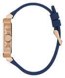 Guess Leo Chronograph Blue Dial Blue Silicone Strap Watch For Men - GW0637G3 Authentic Buy Shop Now