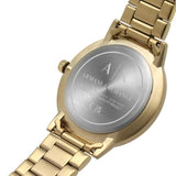 Armani Exchange Cayde Chronograph Black Dial Gold Steel Strap Watch for Men - AX2747 Authentic Buy Shop Now