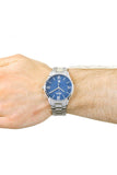 Hugo Boss Governer Blue Dial Silver Steel Strap Watch for Men - 1513487 Authentic Buy Shop Now