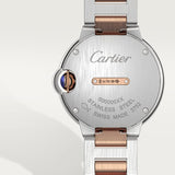 Cartier Ballon Bleu De Cartier Diamonds Silver Dial Two Tone Steel Strap Watch for Women - W3BB0026 Authentic Buy Shop Now