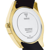 Guess Clarity Gold Dial Black Silicone Strap Watch for Women - GW0109L1 Authentic Buy Shop Now