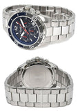 Coach Kent Chronograph Blue Dial Silver Steel Strap Watch for Men - 14602555 Authentic Buy Shop Now