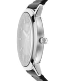 Emporio Armani Ruggero Black Dial Black Leather Strap Watch for Men - AR11193 Authentic Buy Shop Now