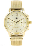 Tommy Hilfiger Blake Quartz Gold Dial Gold Mesh Bracelet Watch for Women - 1782302 Authentic Buy Shop Now